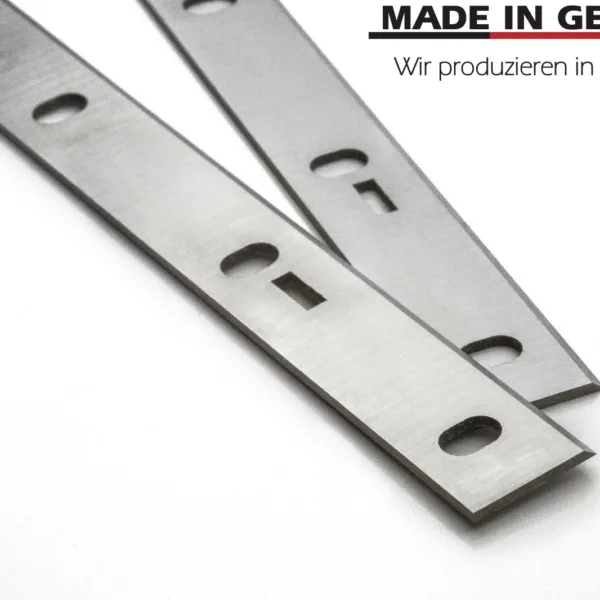 2 Stück Holzstar 5915250 Hobelmesser 258x22x1,8mm hobelmesser.net 2