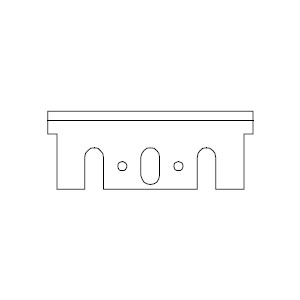 Towa Typ: L-100 Hobelmesser 92x29x3mm | 2 Stück hobelmesser.net 2